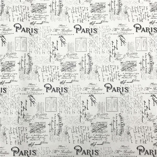 Papier italien motifs écritures Paris