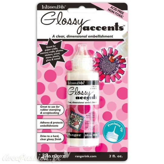 Vernis résine Glossy accents Ranger Ink 59ml