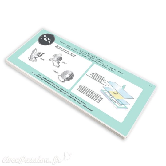 Sizzix accesoire accessoire plateforme magnetique 35.5x15.24x1.5cm