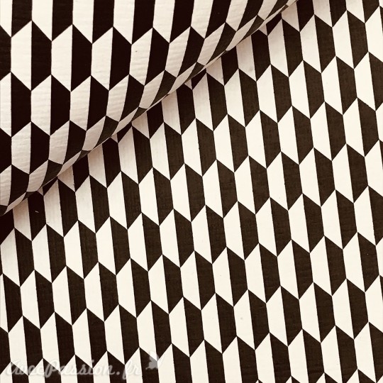 Papier à motifs illusion noir et blanc Papier à motifs illusion noir et blanc