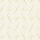 Papier à motifs swann fond blanc points or