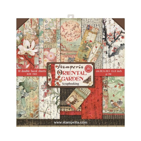 Stamperia Papier scrapbooking assortiment Atelier des Arts 10f 30x30