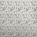 Papier à motifs fond blanc goutte bleu