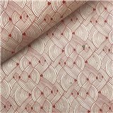 Papier népalais lokta lamaLi chanel rouge fond naturel
