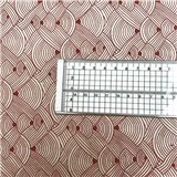 Papier népalais lokta lamaLi chanel rouge fond naturel