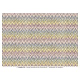 Papier tassotti à motifs zigzag