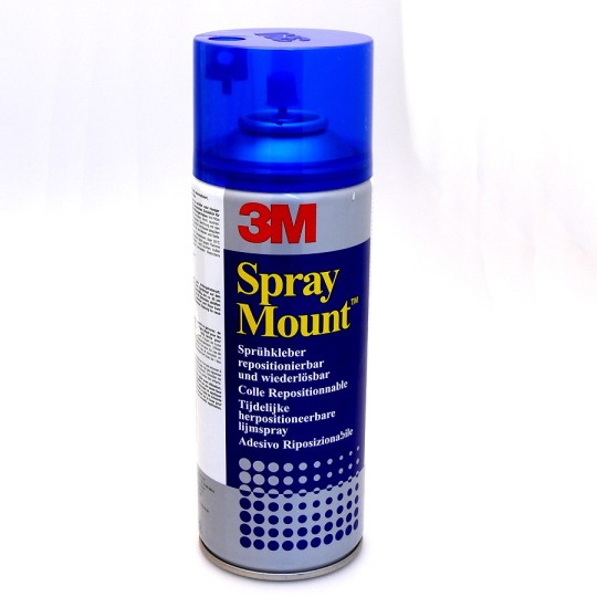 Colle en bombe repositionnable bleu 3M Colle en bombe repositionnable bleu 3M