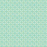 Papier tassotti à motifs mosaïque vert