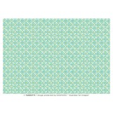 Papier tassotti à motifs mosaïque vert