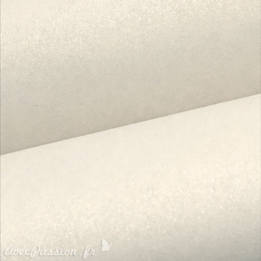 Papier uni lin lumineux pure passion
