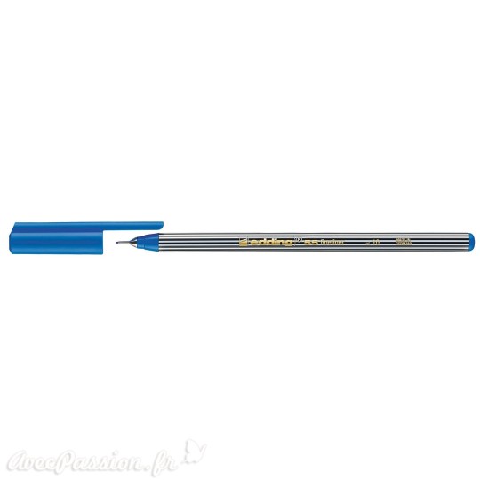 Feutre bleu Edding 0.3mm micron extra fine 