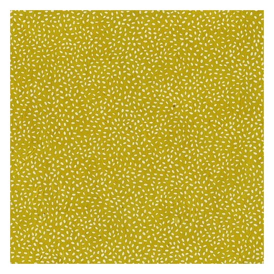 Papier népalais lokta Summer Sésame LamaLi motifs vert blanc