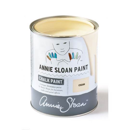 Peinture Chalk Paint Annie Sloan Cream 1L