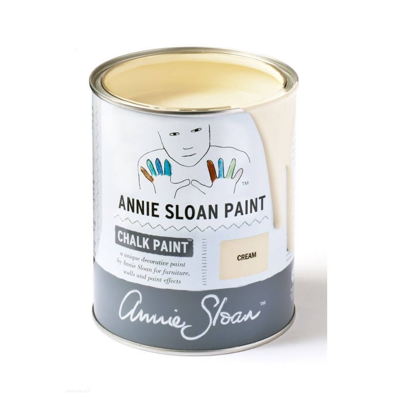 Peinture Chalk Paint Annie Sloan Cream 1L
