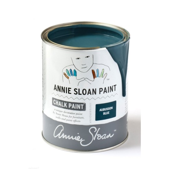 Peinture Chalk Paint Annie Sloan Aubusson Blue 1L