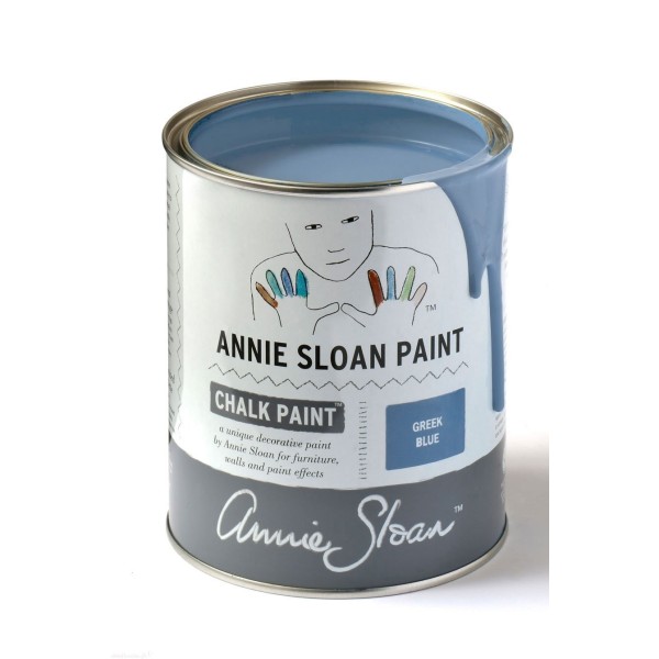 Peinture Chalk Paint Annie Sloan Greek Blue 1L