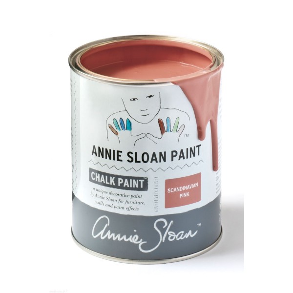 Peinture Chalk Paint Annie Sloan Scandinavian Pink 1L