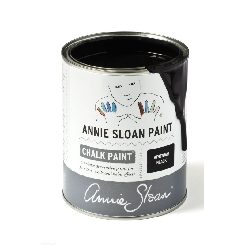 Peinture Chalk Paint Annie Sloan Athenian Black