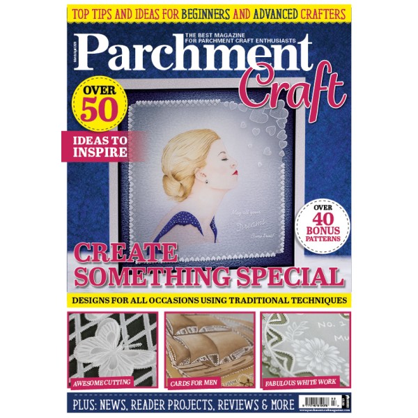 Parchment Craft magazine Pergamano mars/avril 2020 Create something special