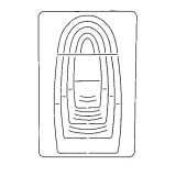 Gabarit de découpe scrapbooking papier sac Artemio