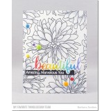 Tampon clear My Favorite Things Beautiful Bloom 