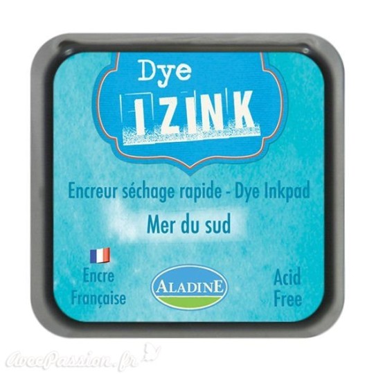 Encreur tampon Aladine Dye Izink séchage rapide 