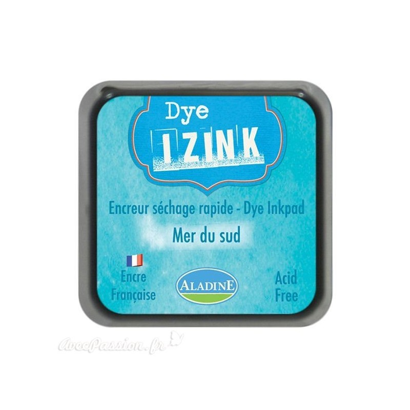 Encreur tampon Aladine Dye Izink séchage rapide 