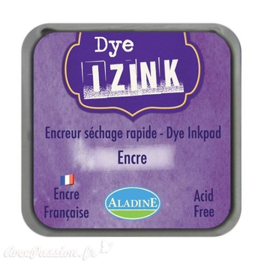 Encreur tampon Aladine Dye Izink séchage rapide 