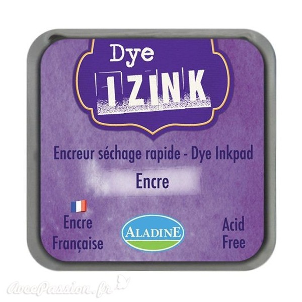 Encreur tampon Aladine Dye Izink séchage rapide 