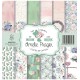 Papier scrapbooking assortiment Amelie Prager coctel de cactus 7fe 30x30