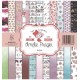 Papier scrapbooking assortiment Amelie Prager india 12fe 30x30