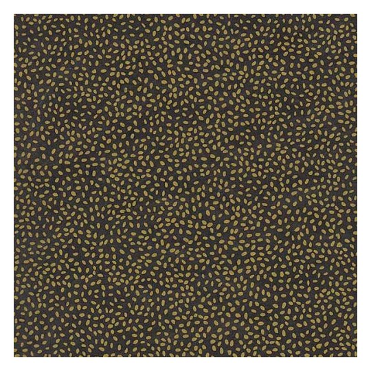Papier népalais lokta Sésame LamaLi motifs marron ocre