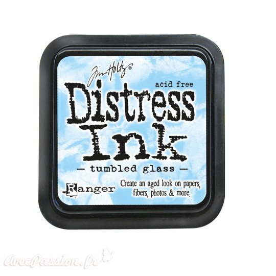 Encre distress Ranger Tim Holtz tumbled glass