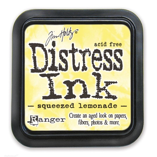 Encre distress Ranger Tim Holtz squeezed lemonade