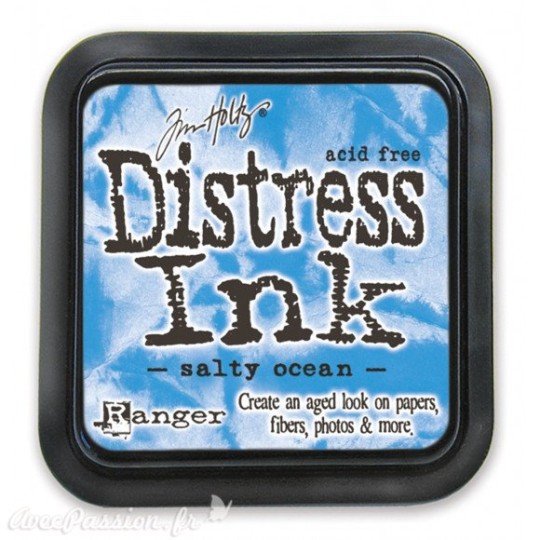 Encre distress Ranger Tim Holtz salty ocean