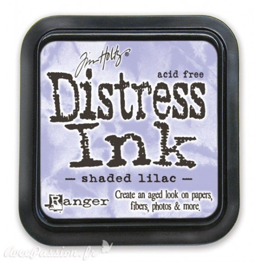 Encre distress Ranger Tim Holtz shaded lilac