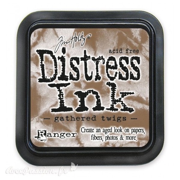 Encre distress Ranger Tim Holtz gathered twigs