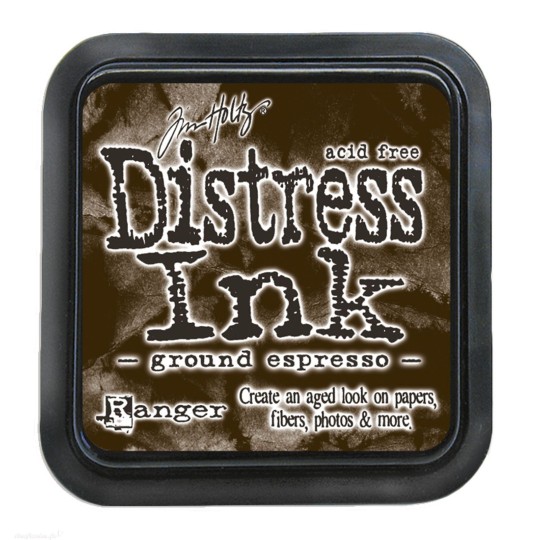 Encre distress Ranger Tim Holtz ground espresso