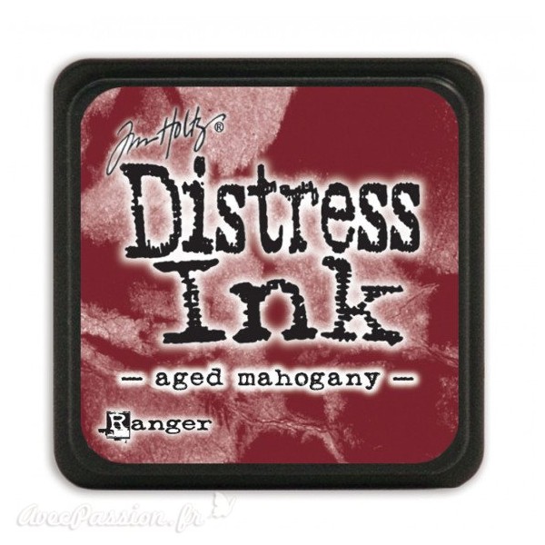 Encre distress mini Ranger Tim Holtz aged mahogany