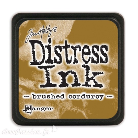 Encre distress mini Ranger Tim Holtz brushed corduroy