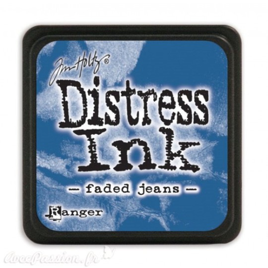 Encre distress mini Ranger Tim Holtz faded jeans