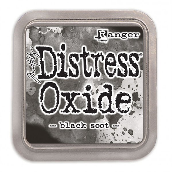 Encre distress Oxide Ranger Tim Holtz black soot