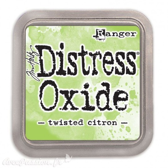 Encre distress Oxide Ranger Tim Holtz twisted citron