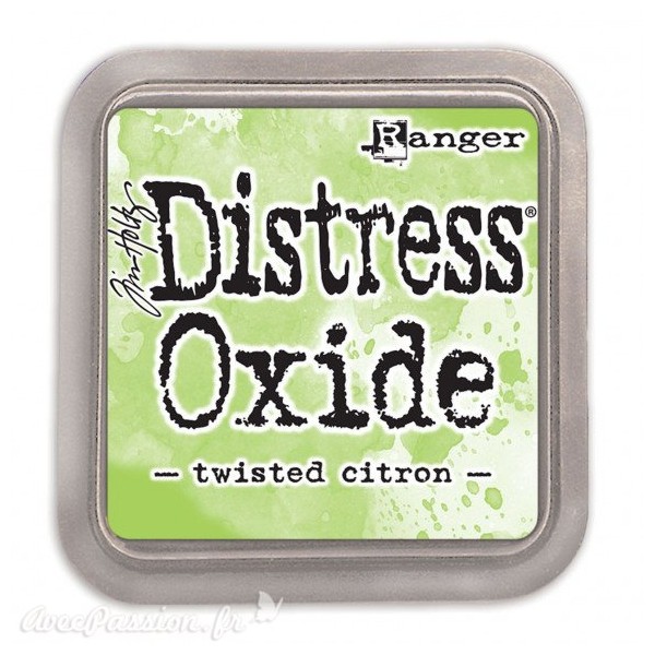Encre distress Oxide Ranger Tim Holtz twisted citron