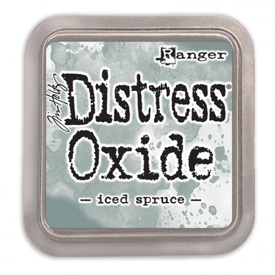 Encre distress Oxide Ranger Tim Holtz iced spruce