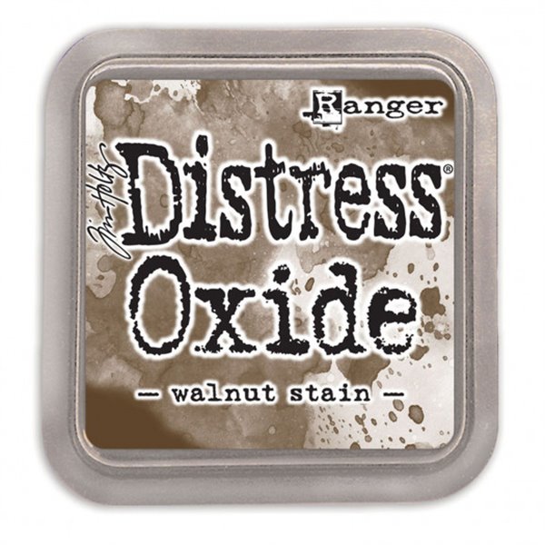 Encre distress Oxide Ranger Tim Holtz walnut stain