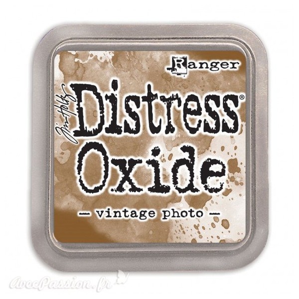 Encre distress Oxide Ranger Tim Holtz vintage photo