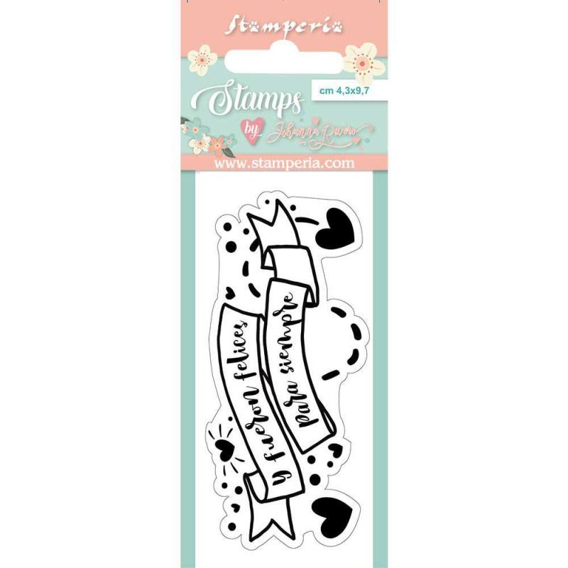 Tampon clear motifs label 1p Stamperia