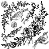 Tampons IOD Clear Stamps Floral Swags