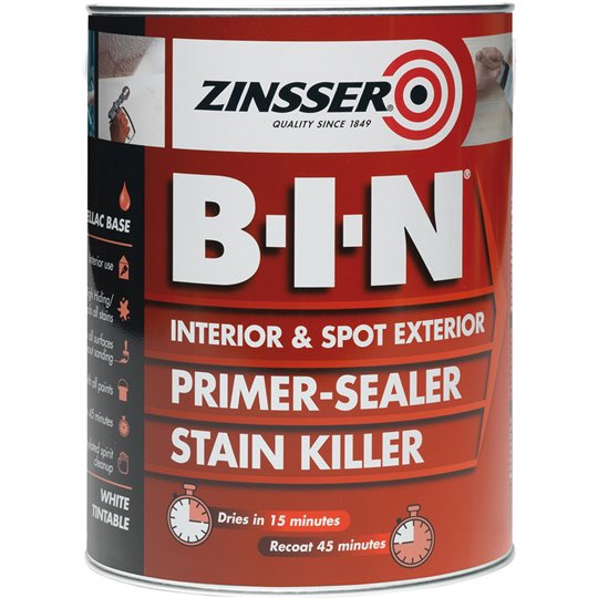 Primaire anti tanin anti odeur Zinsser BIN 1L